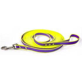 New Style PVC Coated Two-color Waterproof Training Rope (Option: Purpleyellow-3M)